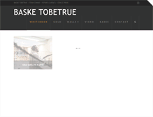 Tablet Screenshot of basketobetrue.com